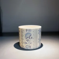 Alex Allday Jasmine Ceramic Planter Pot/Tea Light Holder- Tea|Home Fragrance