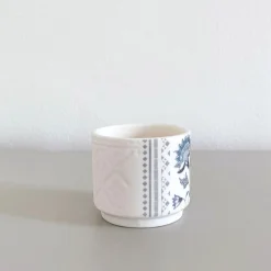 Alex Allday Jasmine Ceramic Small Footed Tea Light Holder- Tea|Home Fragrance