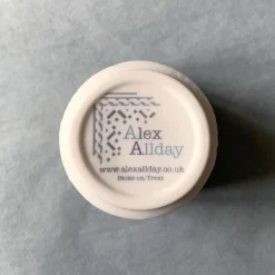 Alex Allday Jasmine Ceramic Small Footed Tea Light Holder- Tea|Home Fragrance