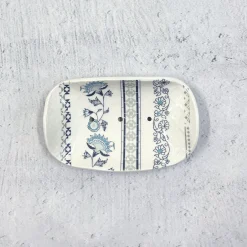 Alex Allday Jasmine Ceramic Soap Dish- Tea|Soaps & Lotions