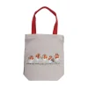 Wrendale Designs Jolly Robins Canvas Tote Bag- Christmas|Pets