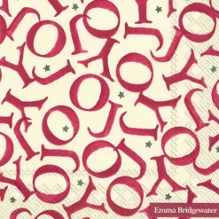 Emma Bridgewater Joy All Over Lunch Napkins- Picnic|Napkins