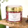 Toasted Crumpet Joyeux Noel Candle in a Matte Gold Tin- Christmas