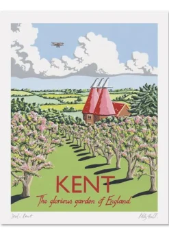 Kelly Hall Designs Kelly Hall Kent Print- Art