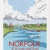 Kelly Hall Designs Kelly Hall Norfolk Print- Art