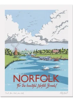 Kelly Hall Designs Kelly Hall Oxfordshire Print- Art