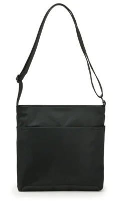 Ori London Kennington B All Black Corn Capsule Recycled Nylon Sling Bag- Bags