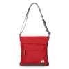 Ori London Kennington B Cranberry Recycled Nylon Sling Bag- Bags