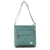 Ori London Kennington B Sage Recycled Nylon Sling Bag- Bags