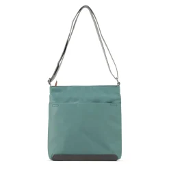 Ori London Kennington B Sage Recycled Nylon Sling Bag- Bags