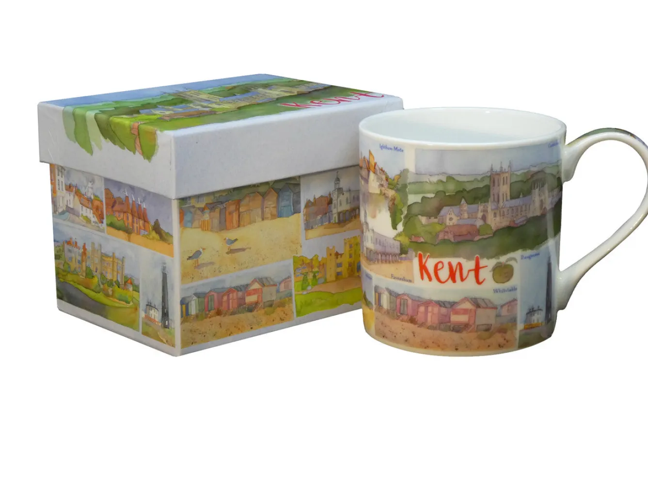 Emma Ball Kent Bone China Mug (Boxed)- Tea|Great Britain