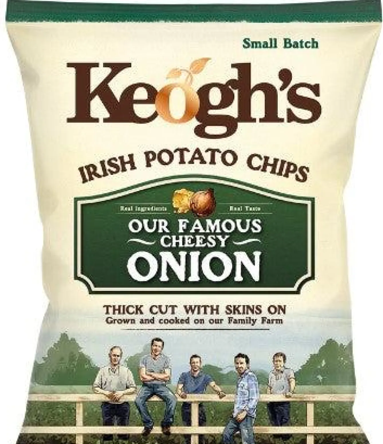 Tea & Biscuits Keogh's Cheesy Onion Crisps- Tea|Snacks & Crackers