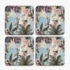Kew Gardens Bee Floral Coasters (Set of 4)- Coasters