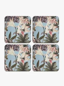 Kew Gardens Bee Floral Coasters (Set of 4)- Coasters