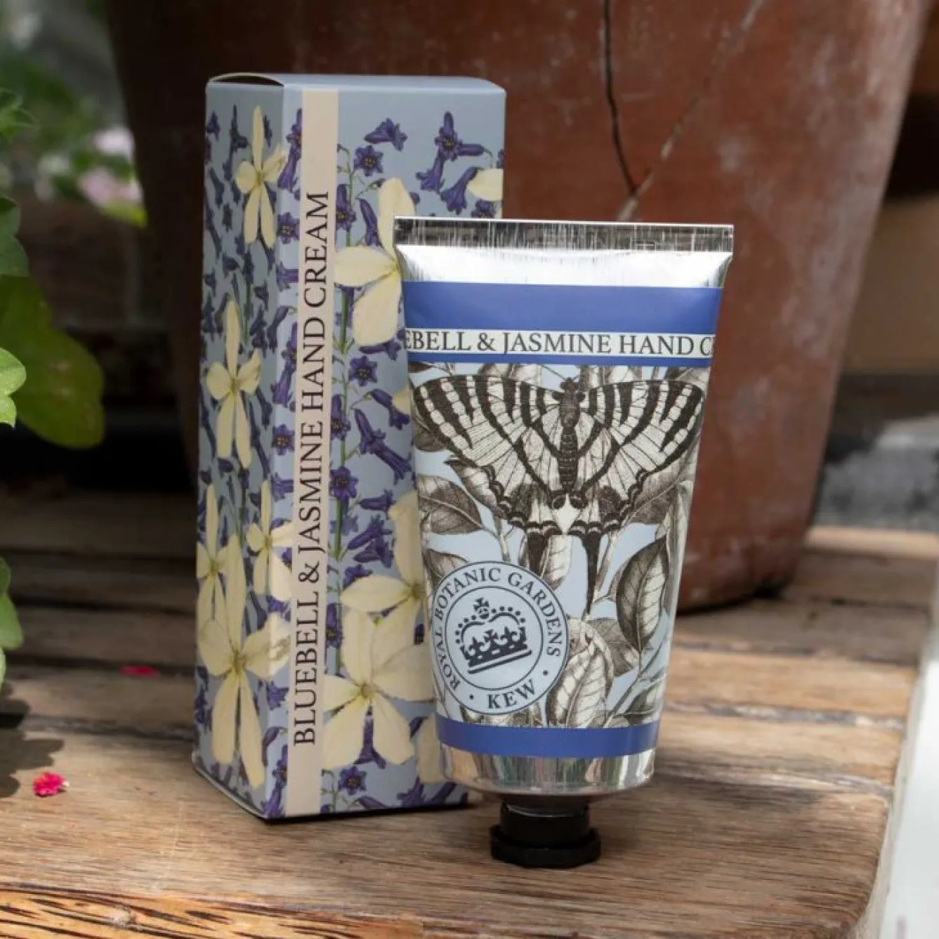 English Soap Company Kew Gardens Bluebell & Jasmine Hand Cream- Soaps & Lotions