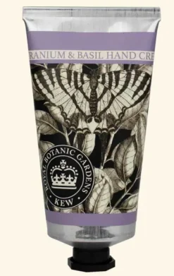 English Soap Company Kew Gardens Geranium & Basil Hand Cream- Soaps & Lotions