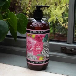 English Soap Company Kew Gardens Summer Rose Hand Wash- Soaps & Lotions