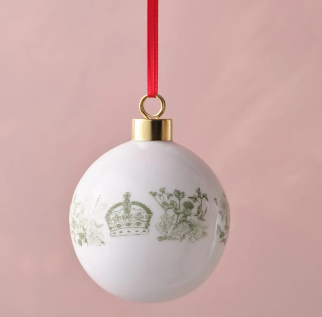 Victoria Eggs King Charles III Coronation Bauble- Royal|Christmas Decorations