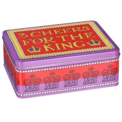 Emma Bridgewater King Charles III Coronation Deep Rectangular Tin- Royal|Novelty