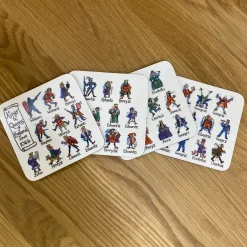 Picturemaps Kings & Queens Set of 4 Coasters- Coasters