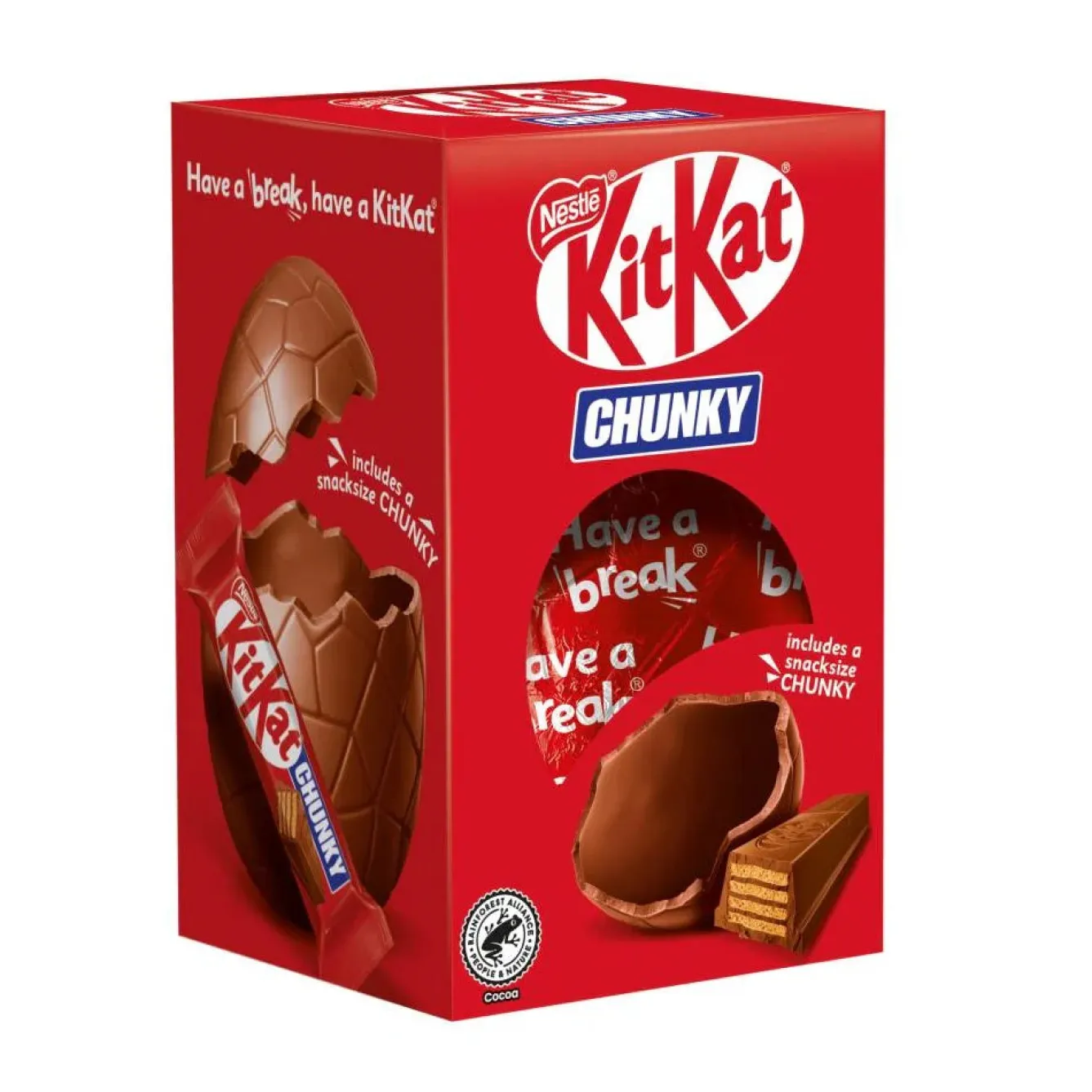 Easter Eggs KitKat Chunky Small Easter Egg 110g- Easter