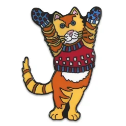 Emma Ball Kittens in Mittens Enamel Pin in a Tin- Crafts