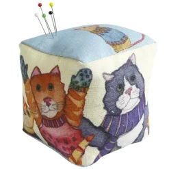 Emma Ball Kittens in Mittens Pin Cushion- Crafts