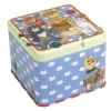 Emma Ball Kittens in Mittens Small Square Tin- Novelty|Storage