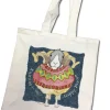 Emma Ball Knitting is my Happy Place Canvas Bag- Crafts|Bags