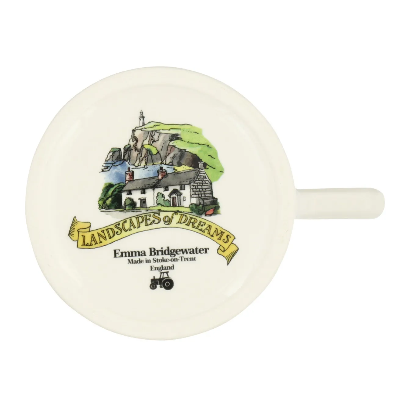 Emma Bridgewater Landscapes of Dreams Cornish Beaches 1/2 Pint Mug- Places|Great Britain