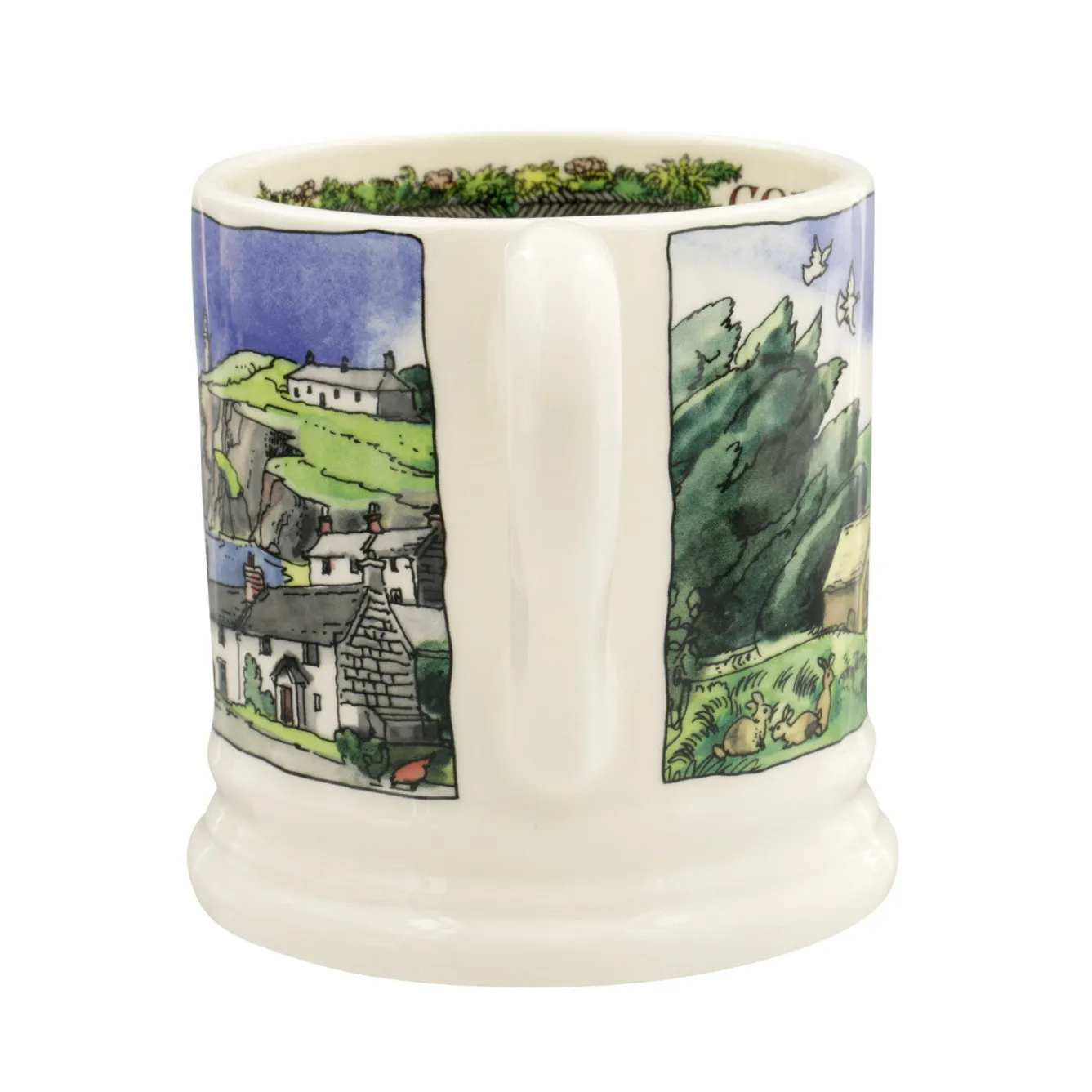 Emma Bridgewater Landscapes of Dreams Cornish Beaches 1/2 Pint Mug- Places|Great Britain