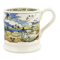 Emma Bridgewater Landscapes of Dreams Norfolk Coast 1/2 Pint Mug- Places|Great Britain