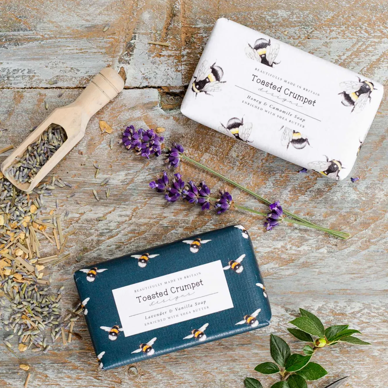 Toasted Crumpet Lavender & Vanilla Soap- Soaps & Lotions