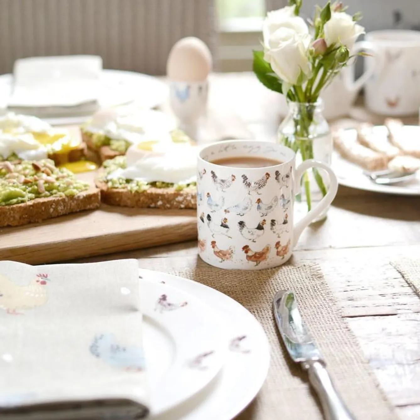 Sophie Allport Lay a Little Egg Mug- Tea