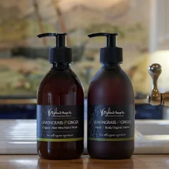 The Highland Soap Company Lemongrass & Ginger Organic Aloe Vera Hand Wash- Soaps & Lotions