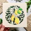 Becky Amelia Lemon Tree Greeting Card- Greeting Cards