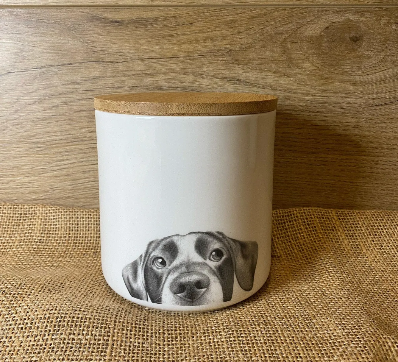 Katherine Sheard Designs Lenny the Labrador Fine Bone China Storage Jar- Storage|Storage Jars