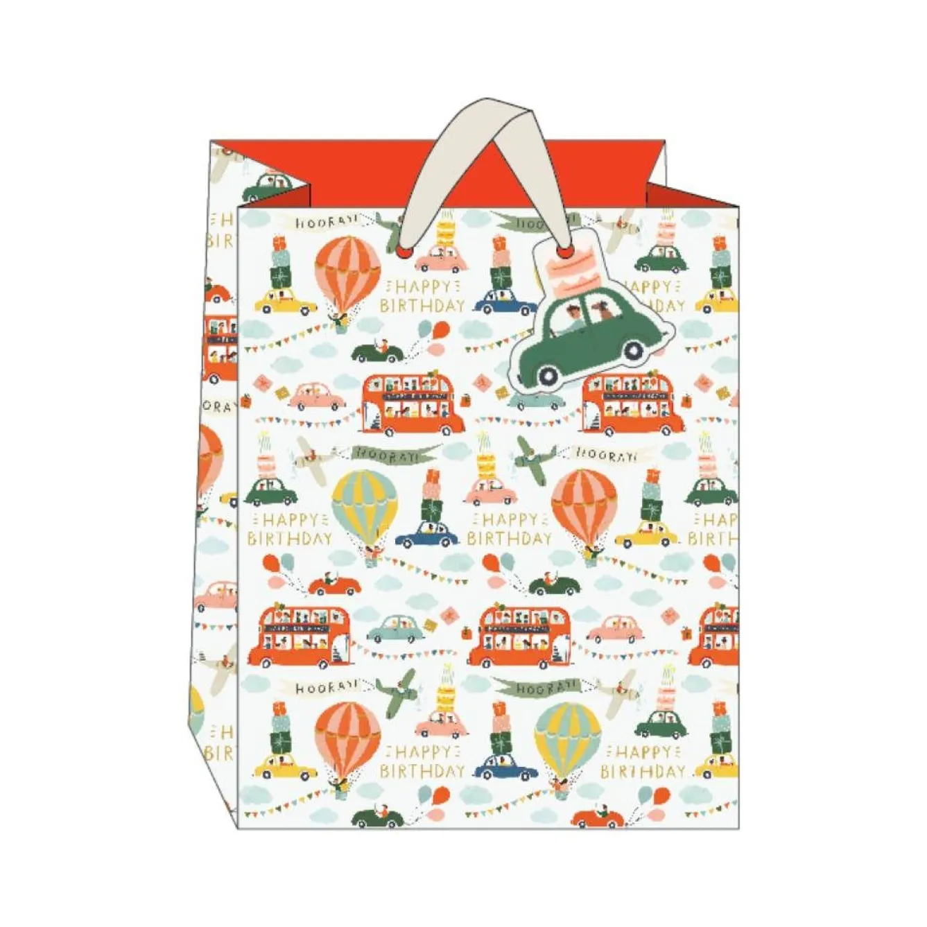 The Art File Let's Go! Extra Large Gift Bag- Stationery