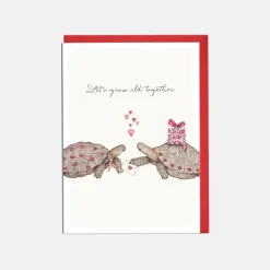 Lottie Murphy 'Let's Grow Old Together' Tortoise Valentine's Card- Valentine's Day