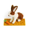 Sew Heart Felt Lettuce Rabbit with Carrot Nibbles- Children