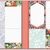 Chronicle Books Liberty Floral Sticky Notes Hard Cover Book- Stationery