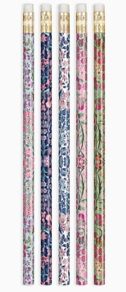 Chronicle Books Liberty Tanjore Gardens Pencil Set of 10- Stationery