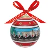 Halcyon Days Life Guards on Parade Bone China 3" Bauble- Royal