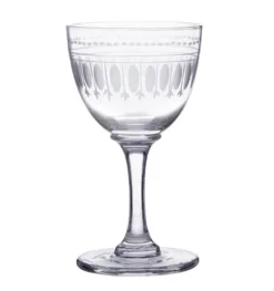 The Vintage List Liqueur Glass with Ovals Design by- Glassware