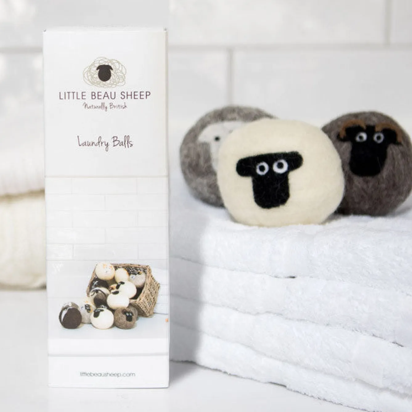 Little Beau Sheep Wool Dryer Balls - pack of 3- Soaps & Lotions|Home Fragrance