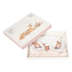 Wrendale Designs 'Little Forest' Baby Hat and Mittens Set- Children