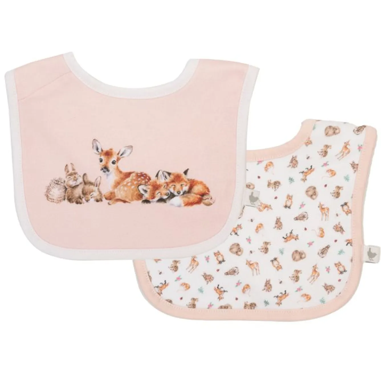 Wrendale Designs 'Little Forest' Bib Gift Set- Children
