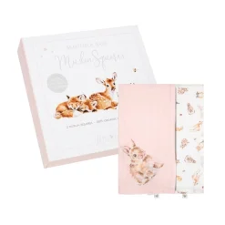 Wrendale Designs 'Little Forest' Muslin Gift Set- Children