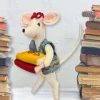 Corinne Lapierre Little Mouse the Librarian Felt Craft Mini Kit- Crafts|Children