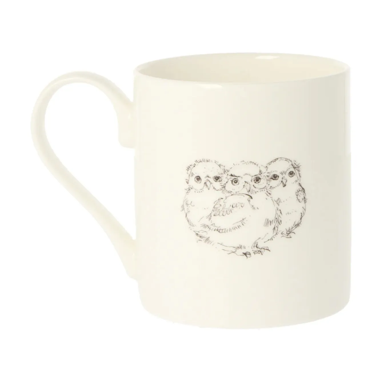 Mclaggan Smith Little Owl Bone China Mug- Whimsical